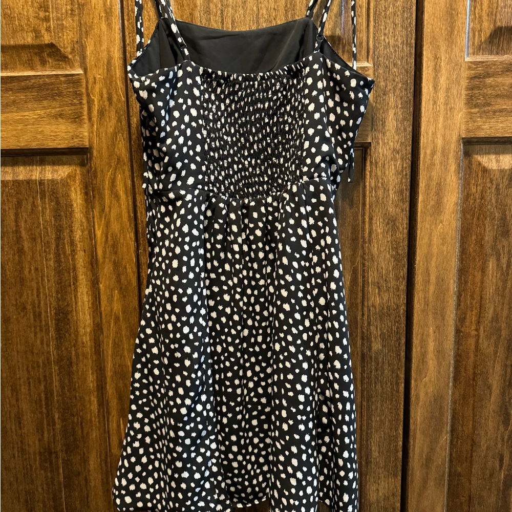 XS black and beige dress GB juniors